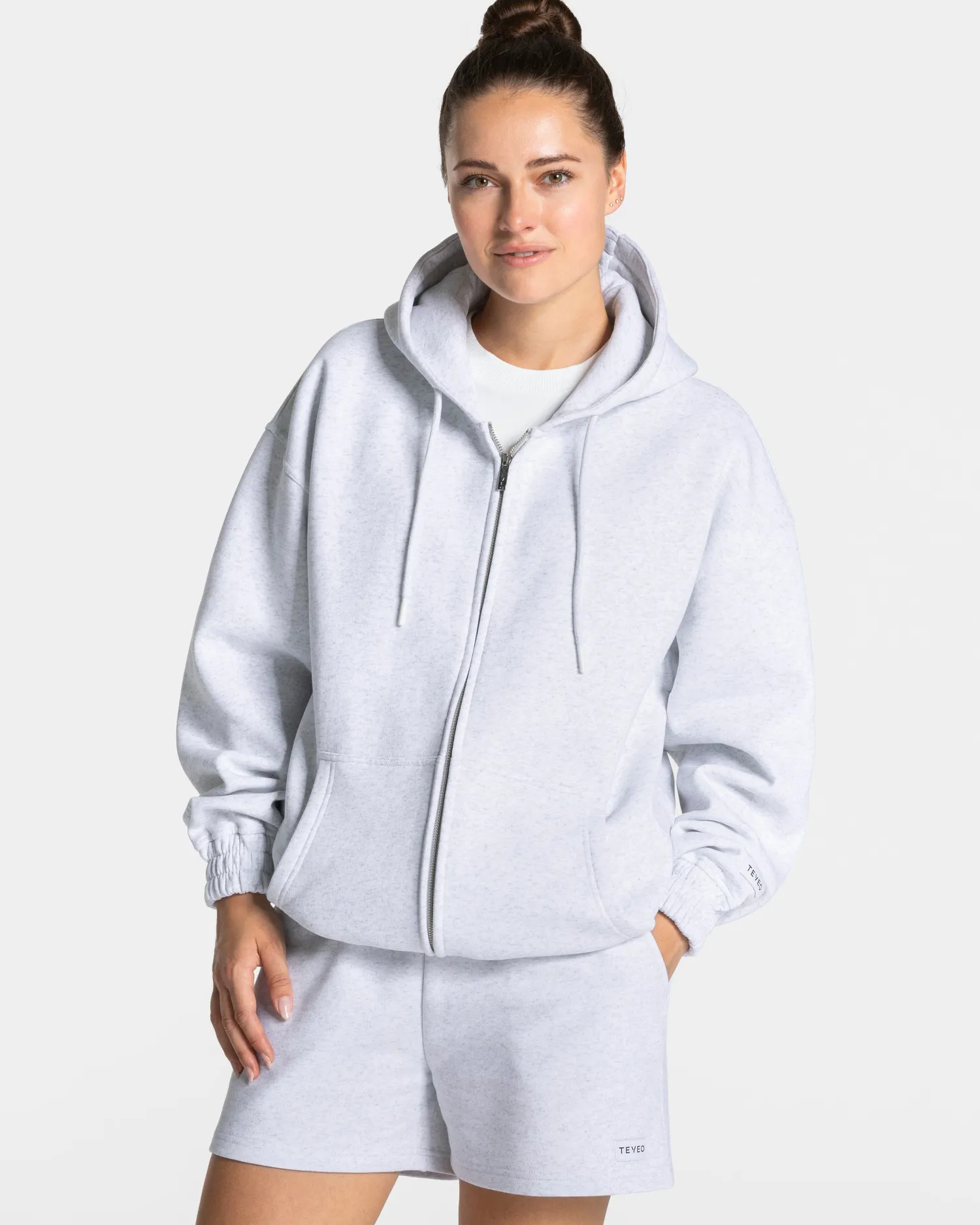 TEVEO Anniversary Oversized Zip Jacke Damen ""^Damen Hoodies & Jacken