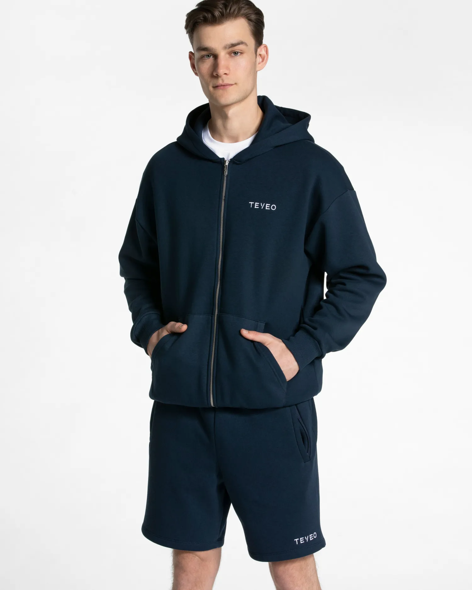 TEVEO Arrival Oversized Zip Hoodie ""^Herren Hoodies & Sweatjacken