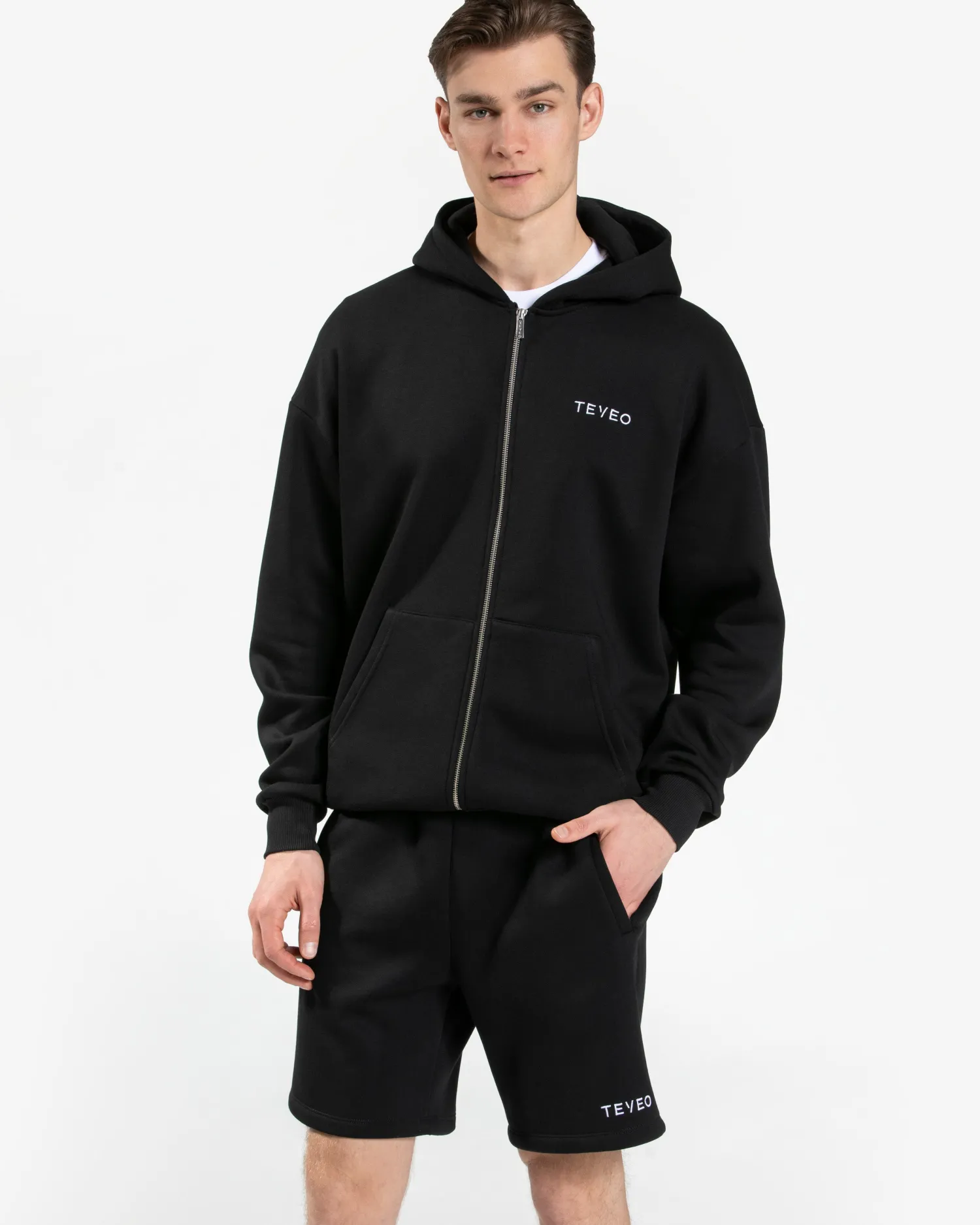 TEVEO Arrival Oversized Zip Hoodie ""^Herren Hoodies & Sweatjacken