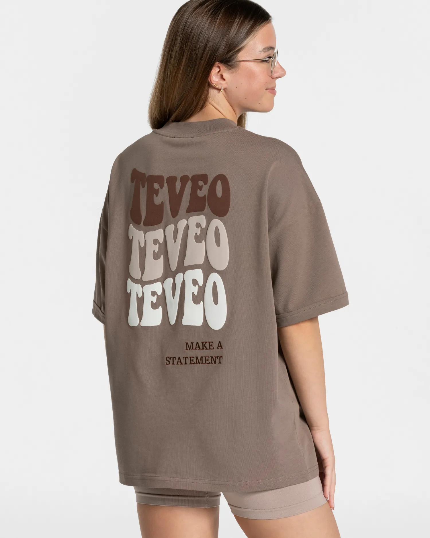 TEVEO Candy Oversized T-Shirt ""^Damen T-shirts