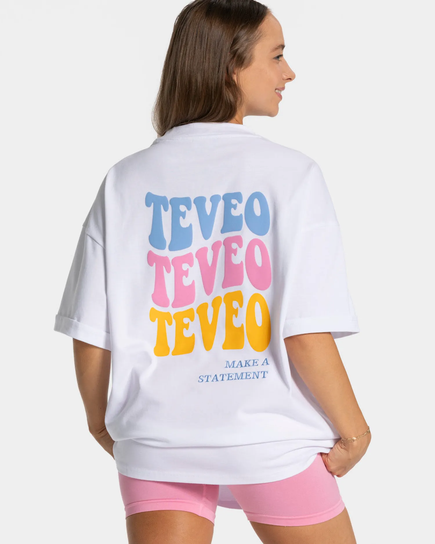 TEVEO Candy Oversized T-Shirt ""^Damen T-shirts