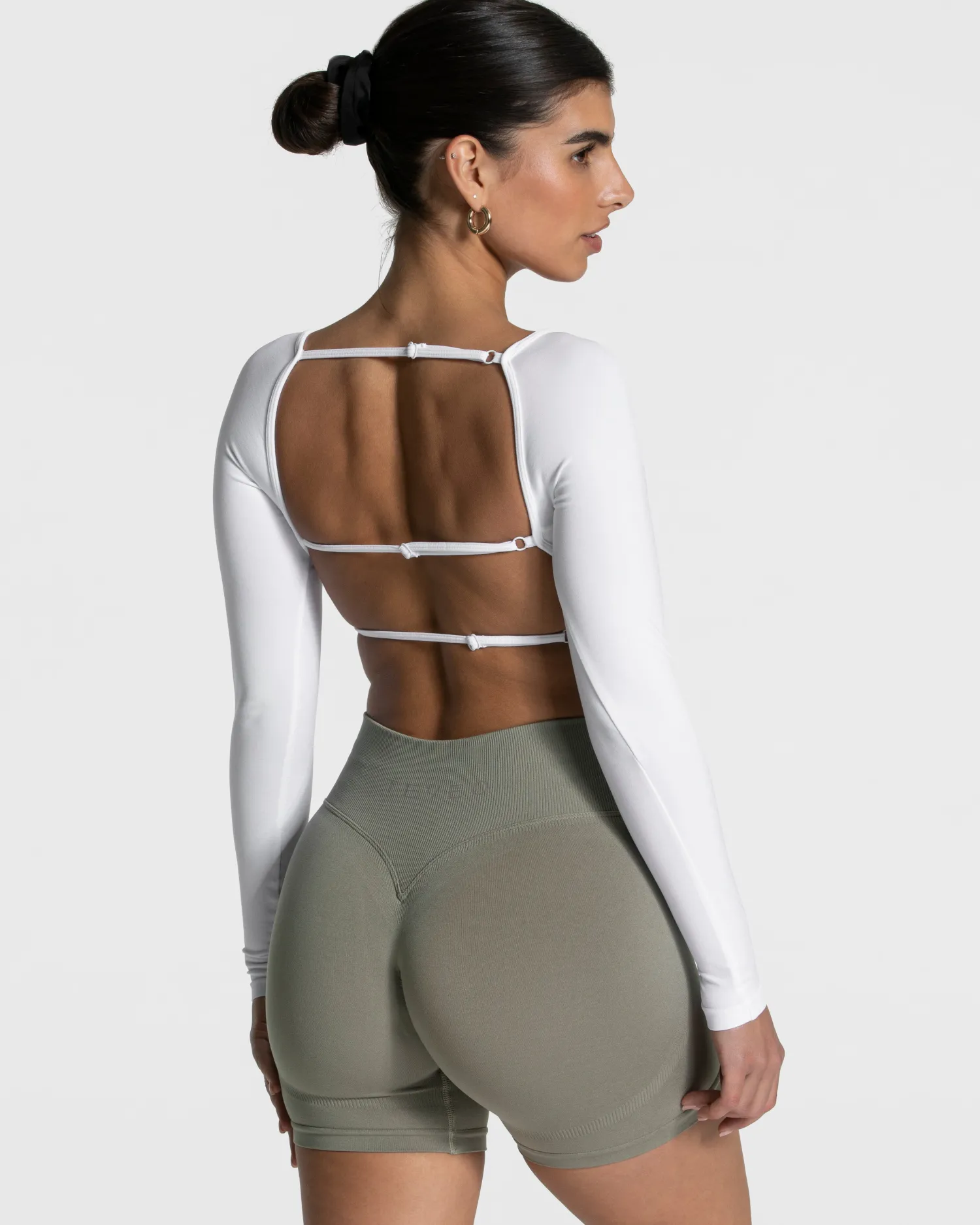 TEVEO Femme Backless Longsleeve ""^Damen Longsleeves