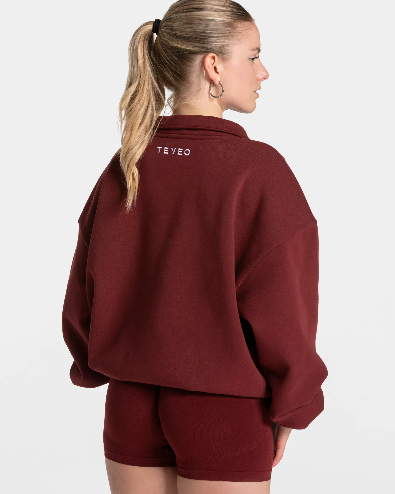 TEVEO Femme Half Zip Sweater ""^Damen Hoodies & Jacken