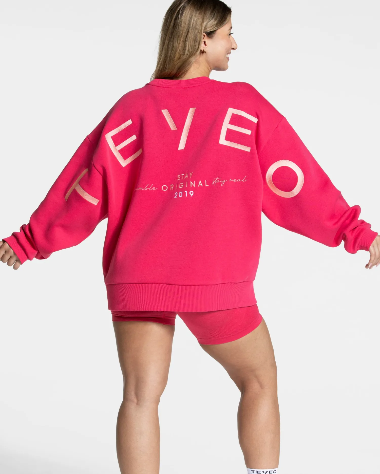 TEVEO Signature Oversized Sweater ""^Damen Hoodies & Jacken