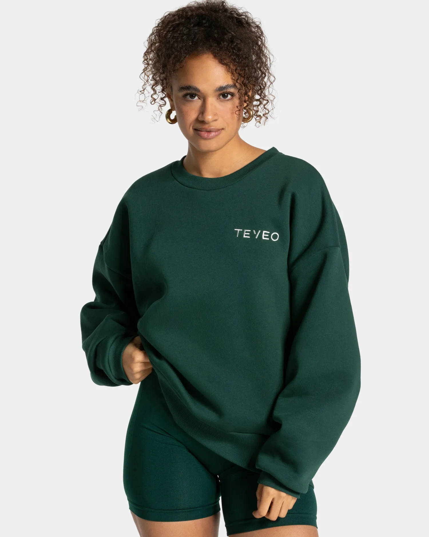 TEVEO Signature Oversized Sweater ""^Damen Hoodies & Jacken