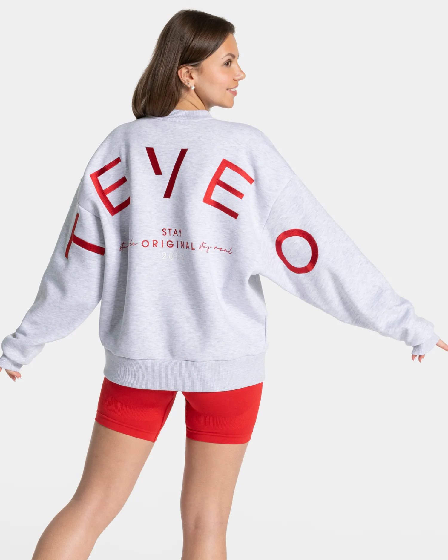 TEVEO Signature Oversized Sweater ""^Damen Hoodies & Jacken