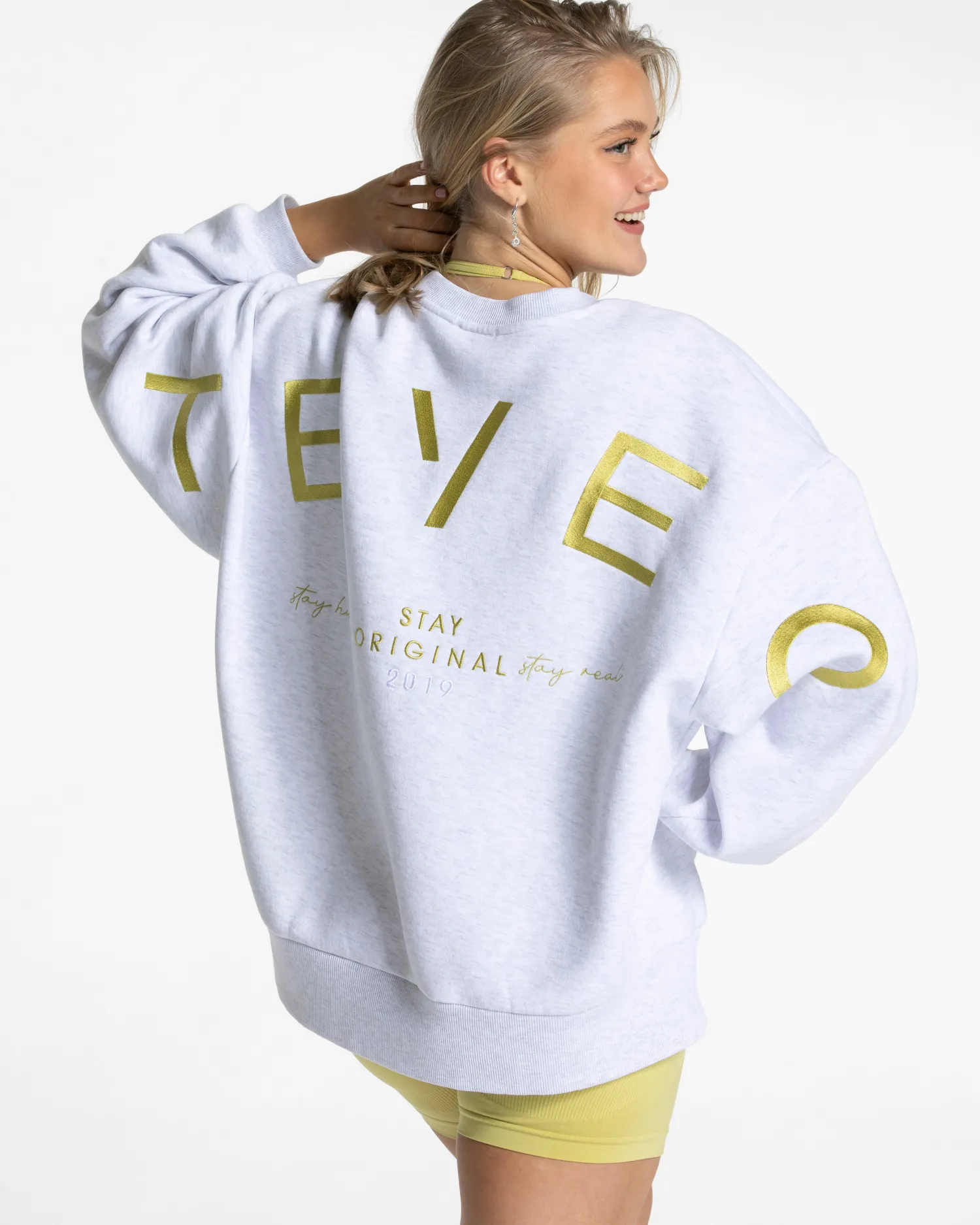 TEVEO Signature Oversized Sweater ""^Damen Hoodies & Jacken