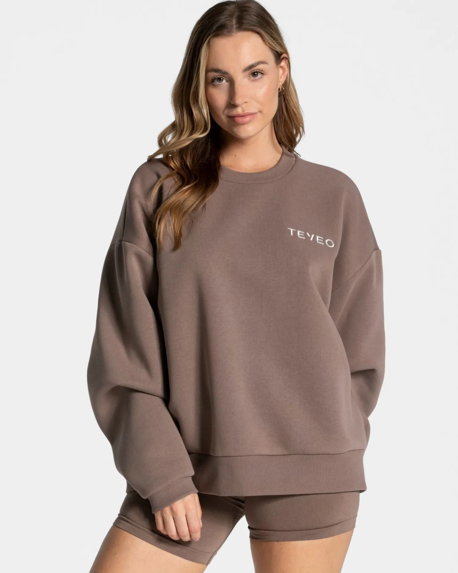 TEVEO Signature Oversized Sweater ""^Damen Hoodies & Jacken