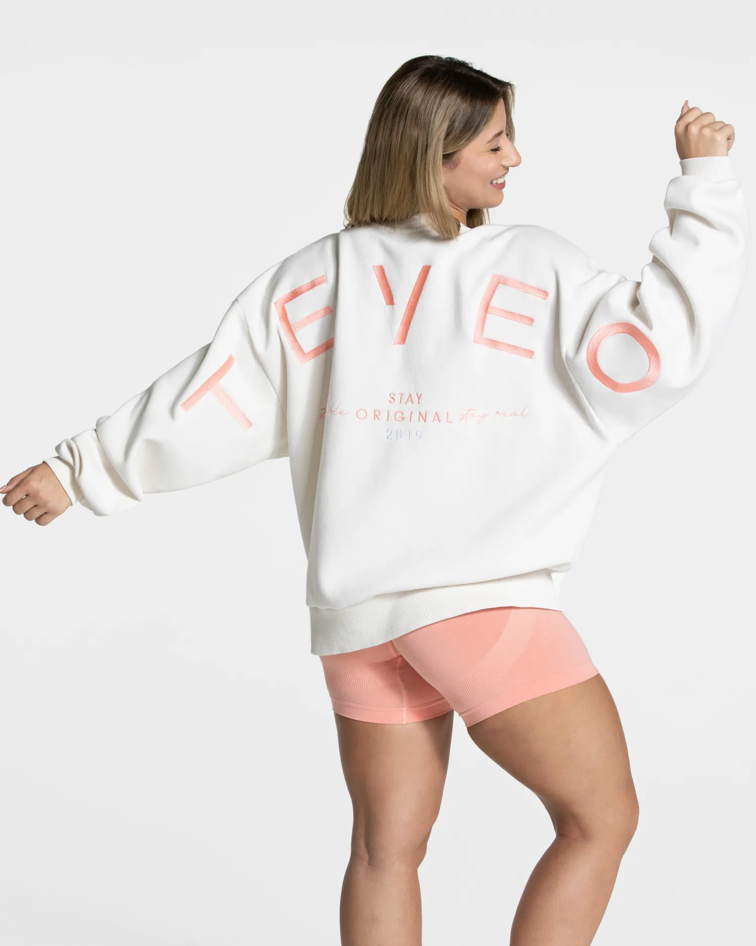 TEVEO Signature Oversized Sweater ""^Damen Hoodies & Jacken