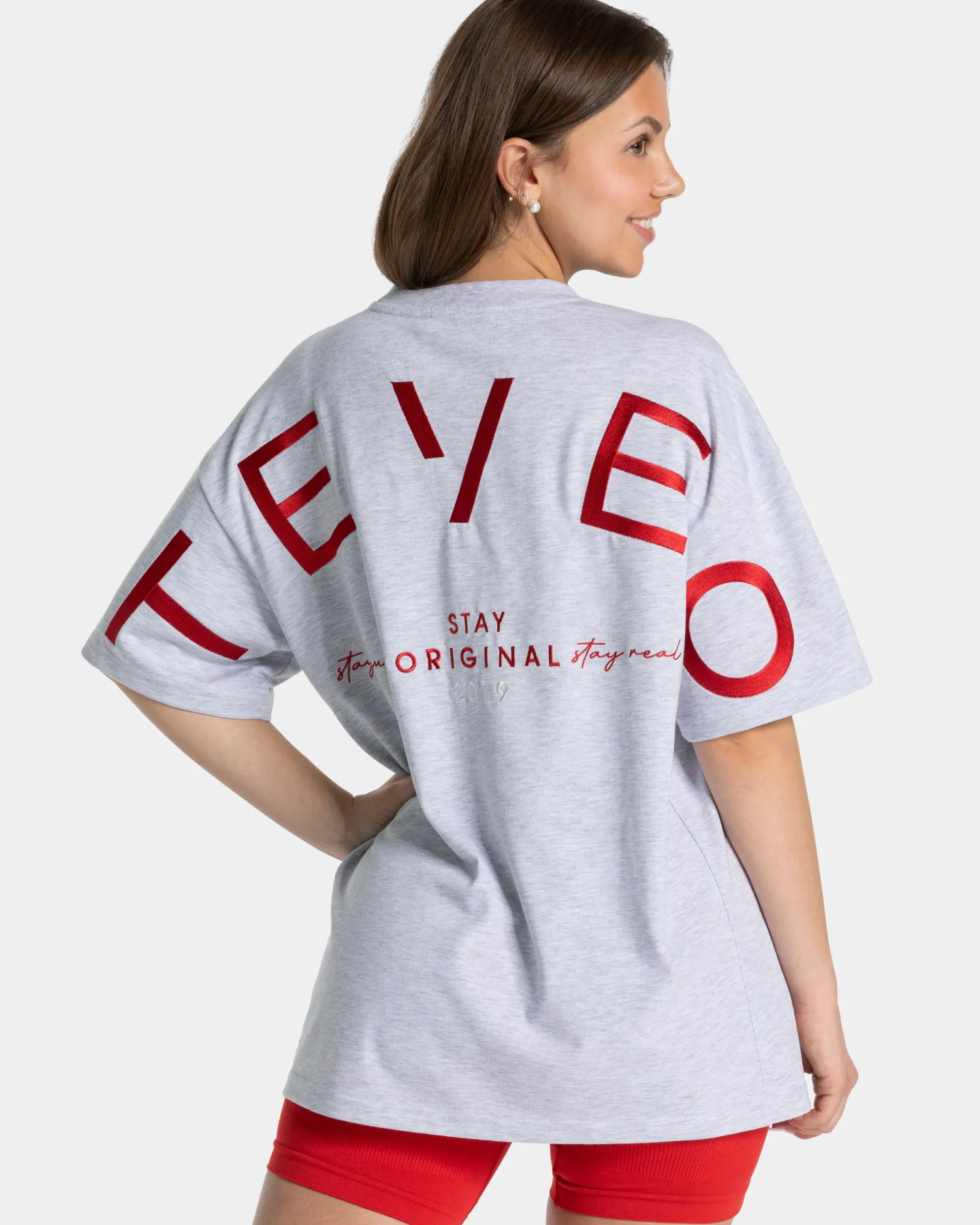 TEVEO Signature Oversized T-Shirt ""^Damen T-shirts